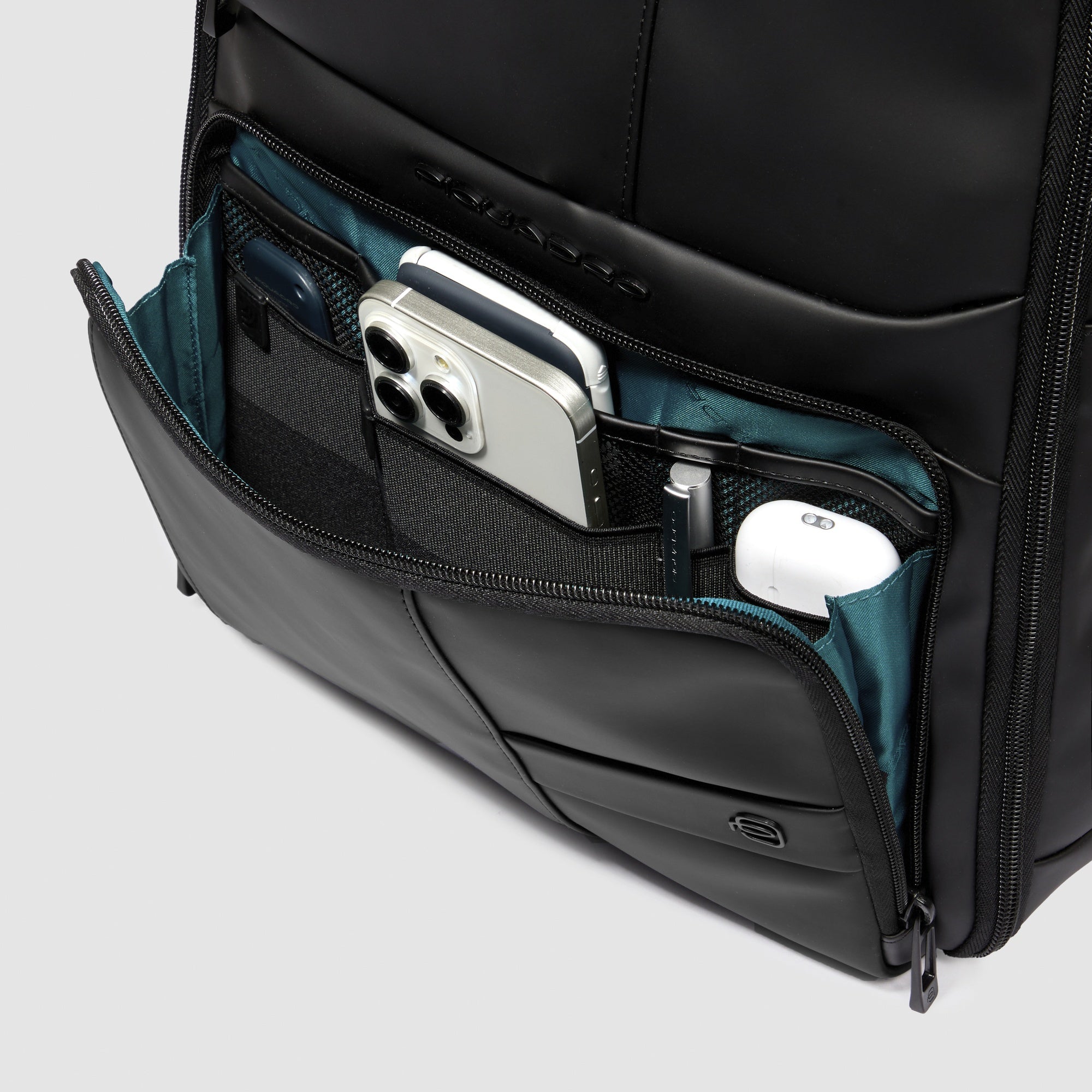 Piquadro Corner 2.0 Rucksack 14 Zoll Wasserabweisend