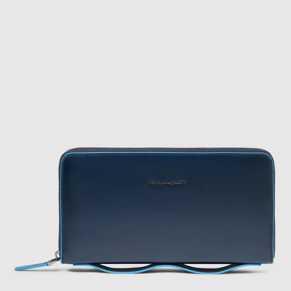 Piquadro Urban Pochette Leder schwarz Umhängetasche