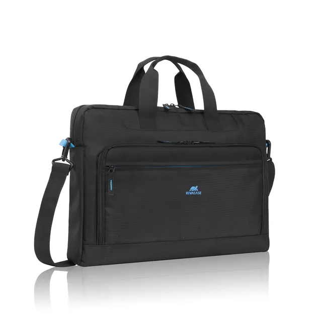 Rivacase Central Laptoptasche 17,3 Zoll schwarz gepolstert