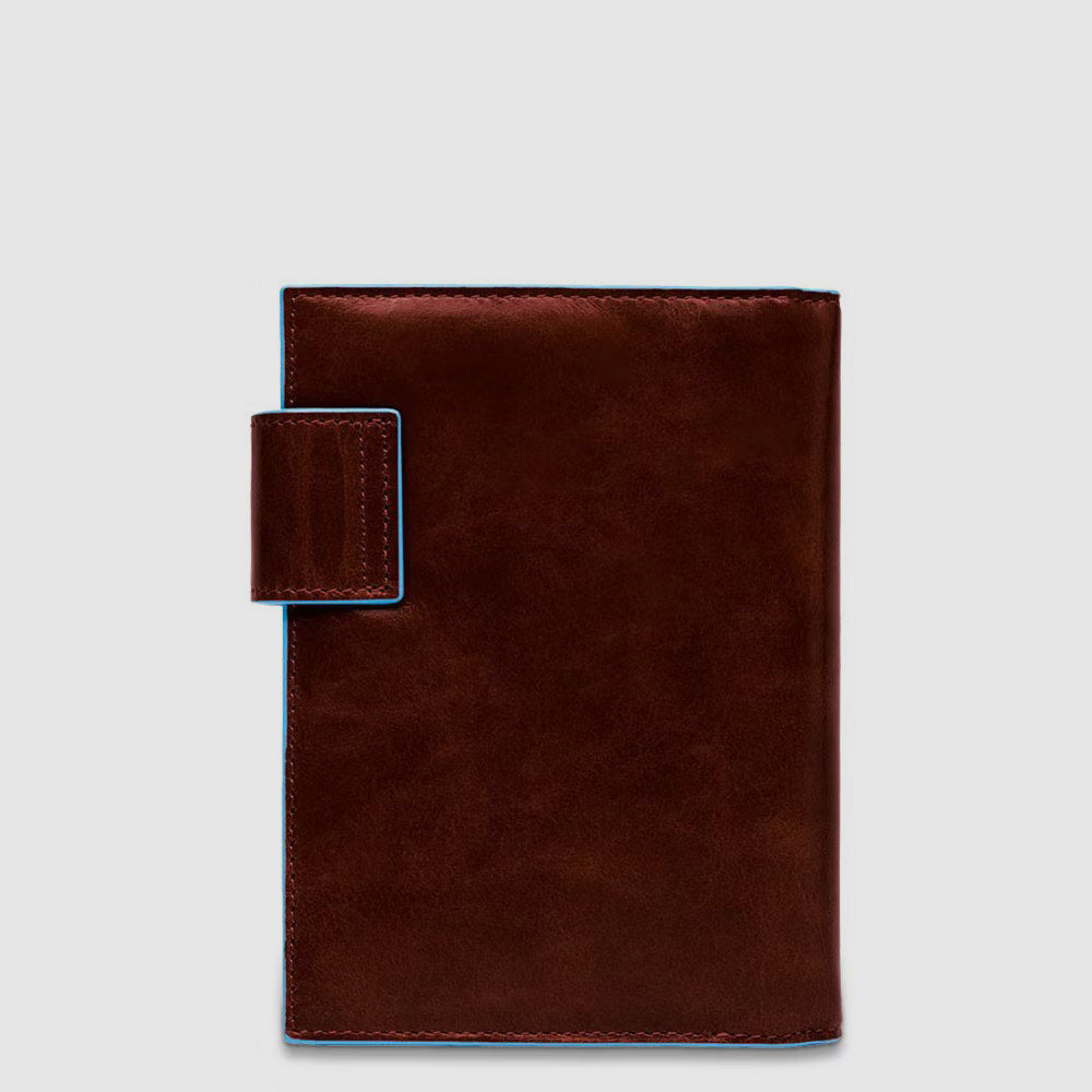 Piquadro Blue Square Organizer Agenda groß braun Leder