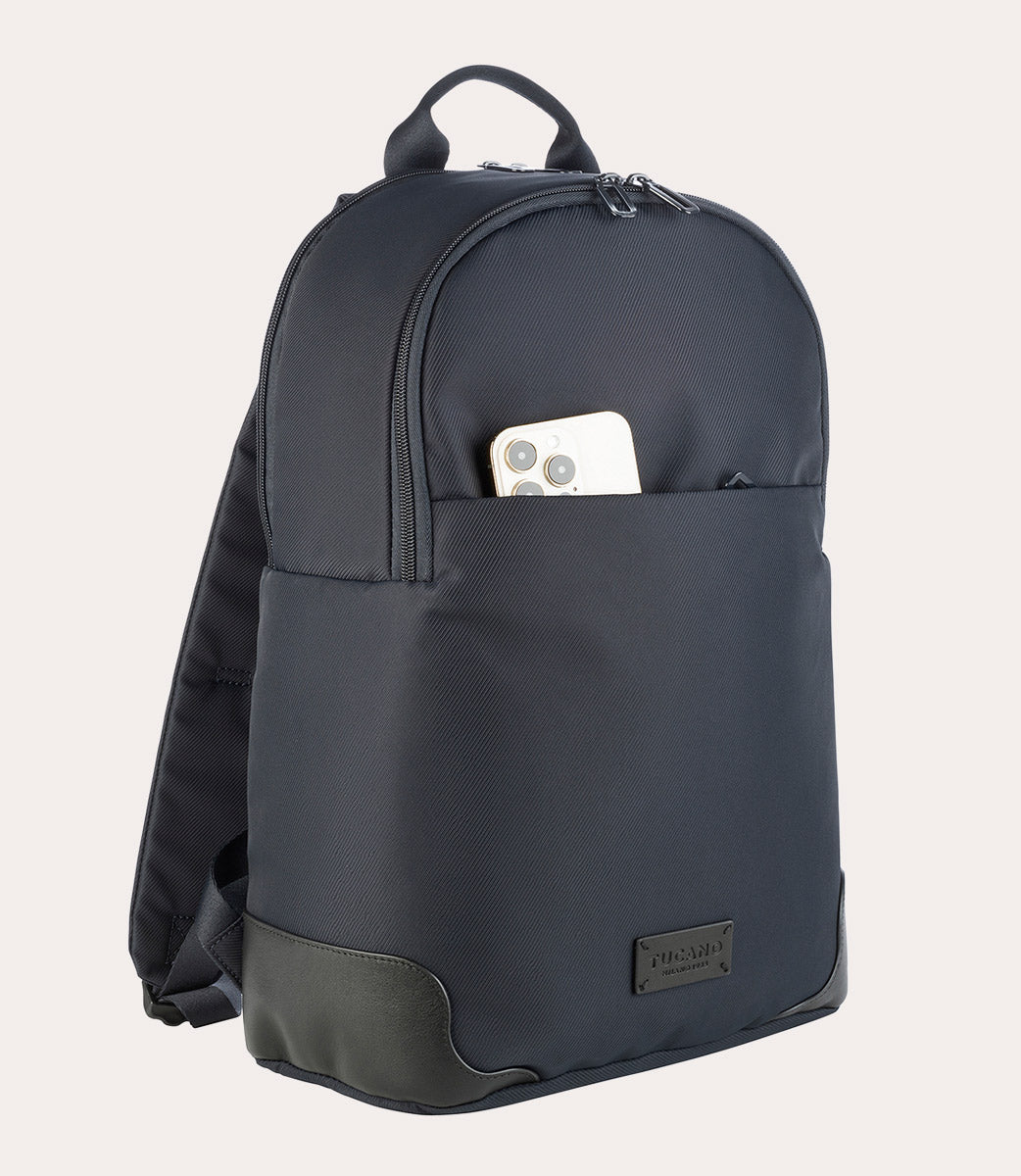 Tucano Fine Double 15,6 Zoll Rucksack Schwarz Business