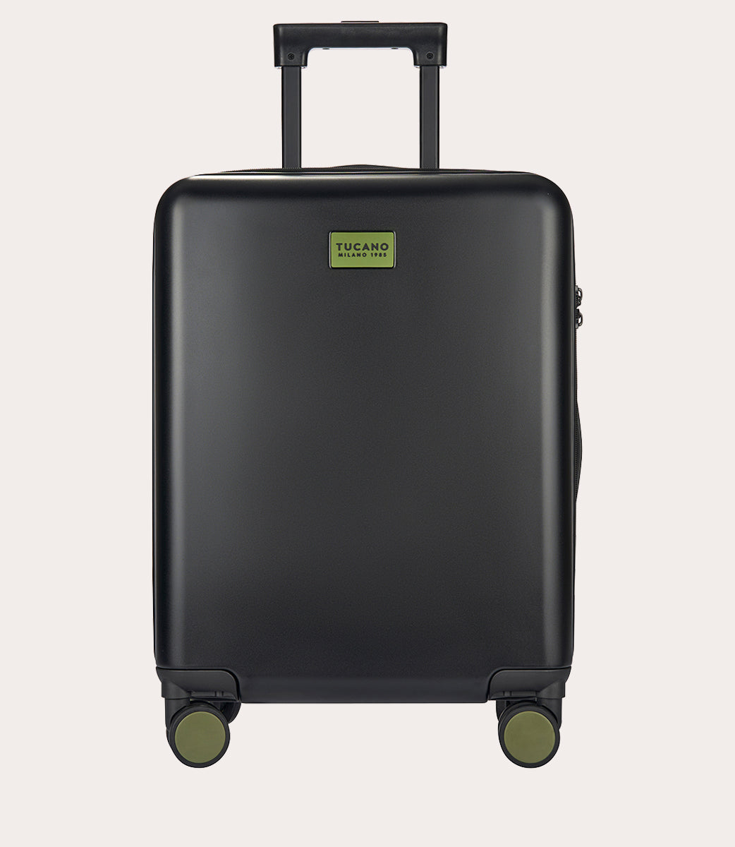 Tucano Mono 40L Kabinenkoffer Schwarz Polycarbonat TSA