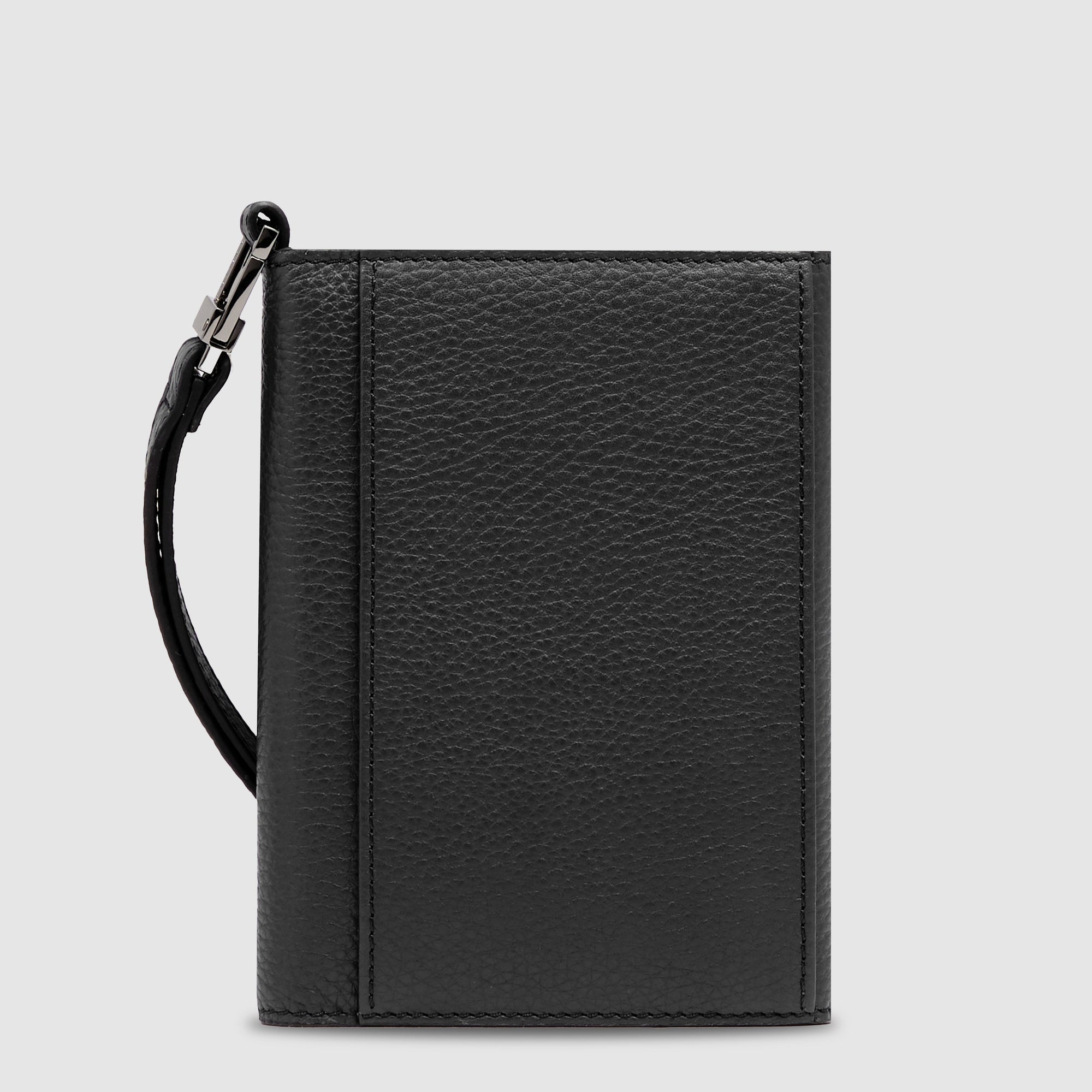 Piquadro Blue Square Reisepasshülle Leder schwarz Modus