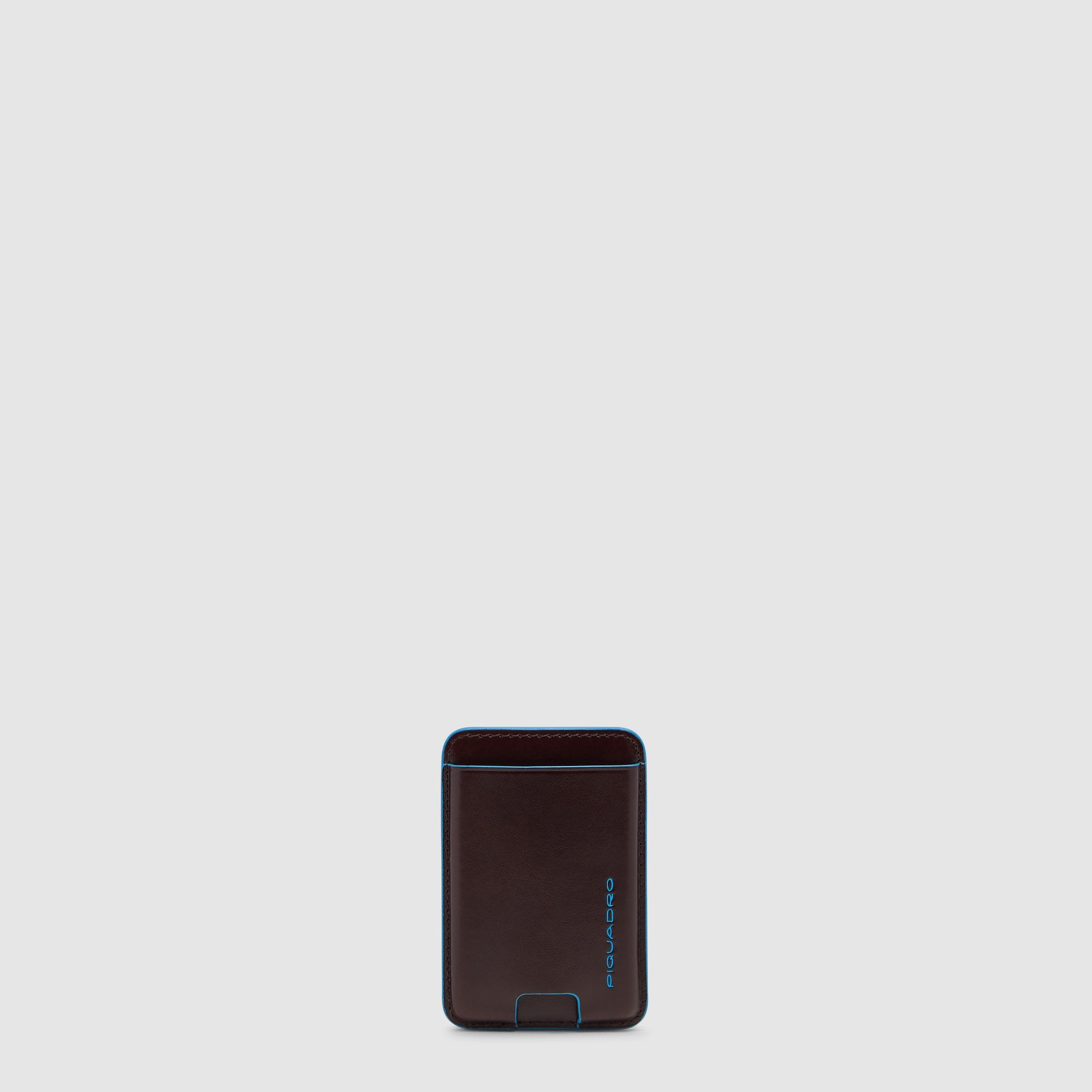 Piquadro BagMotic MagSafe Kartenetui Leder Blau
