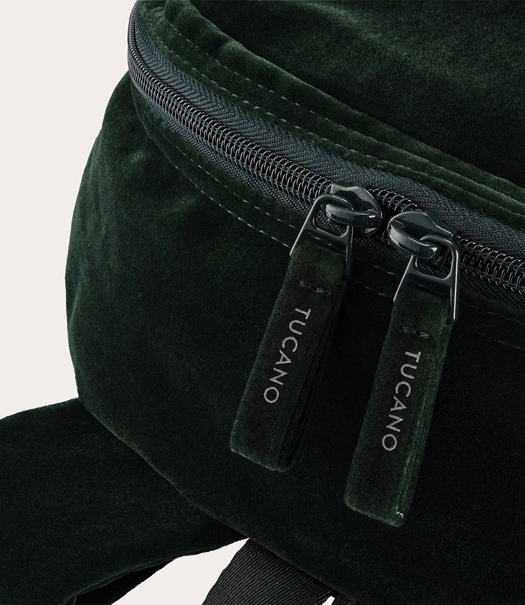 Tucano Otello Rucksack Samt Schwarz Daypack