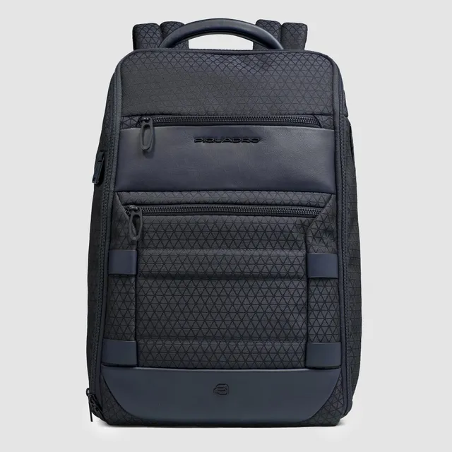 Piquadro Rover Rucksack 15,6 Zoll modular Grau Laptop