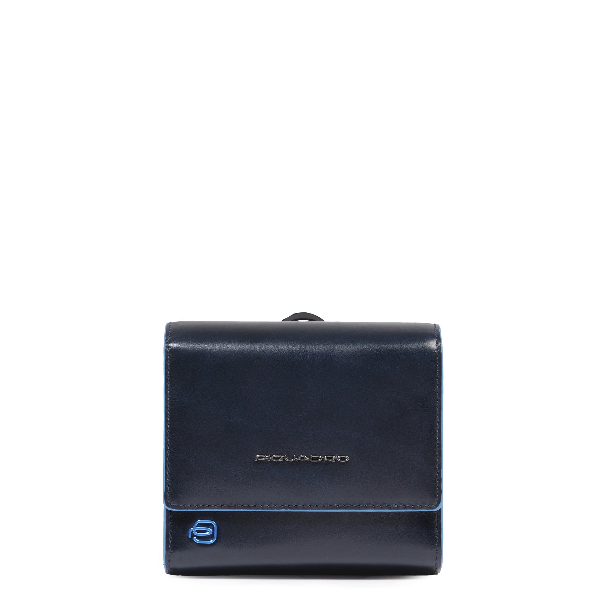Piquadro BagMotic 3in1 15W Etui blau Leder mit Ladegerät