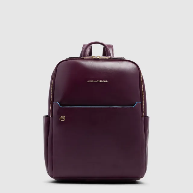Piquadro Lyra Rucksack Damen Leder 14 Zoll Laptop RFID