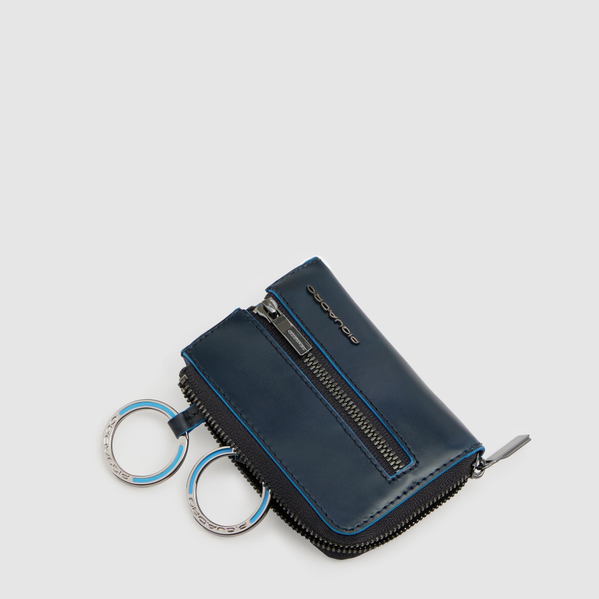 Piquadro Blue Square Schlüsselanhänger Herren Blau