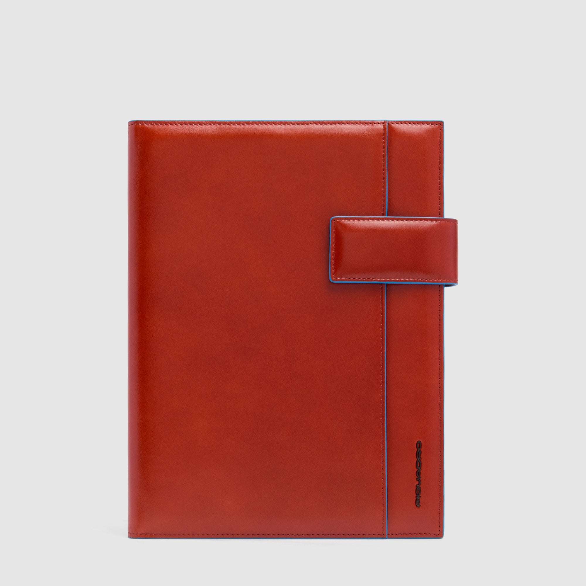 Piquadro Blue Square Wochenkalender Leder Stifthalter Schwarz
