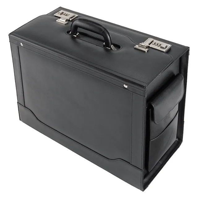 Lightpak ANCONA Pilotenkoffer 15 Zoll schwarz Laptopfach