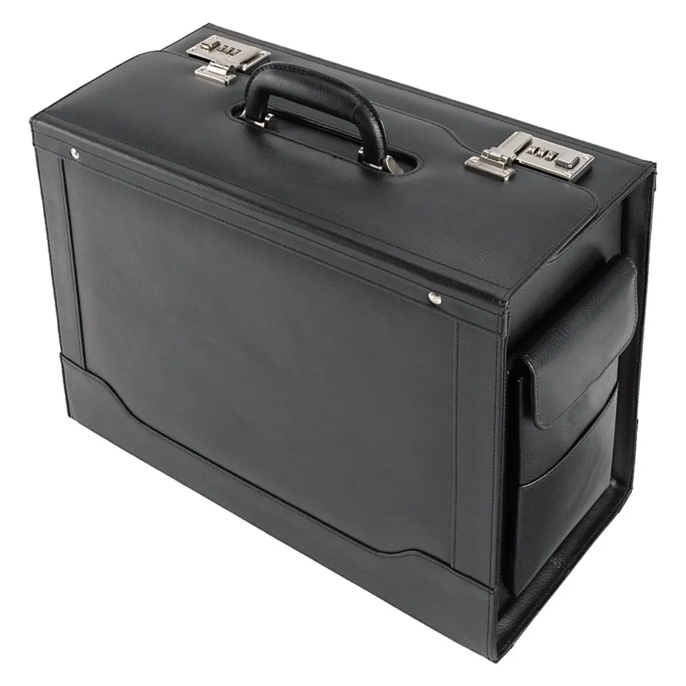 Lightpak ANCONA Pilotenkoffer 15 Zoll schwarz Laptopfach