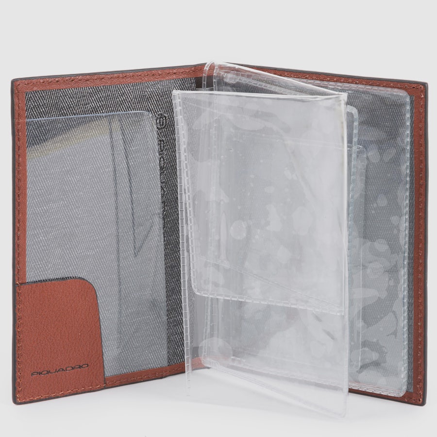 Piquadro Blue Square Führerscheinetui Leder schwarz CU