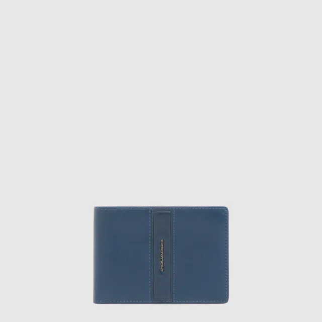 Piquadro Blue Square Herren Geldbörse BLU Leder