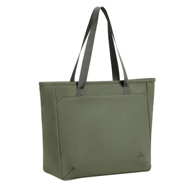 RIVACASE Lantau 7821 Handtasche oliv 14 Zoll wasserabweisend