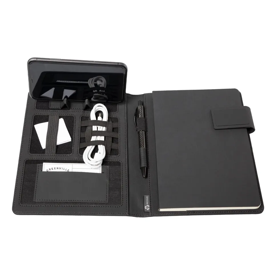 Lightpak Belize A5 Schreibmappe RPET anthrazit