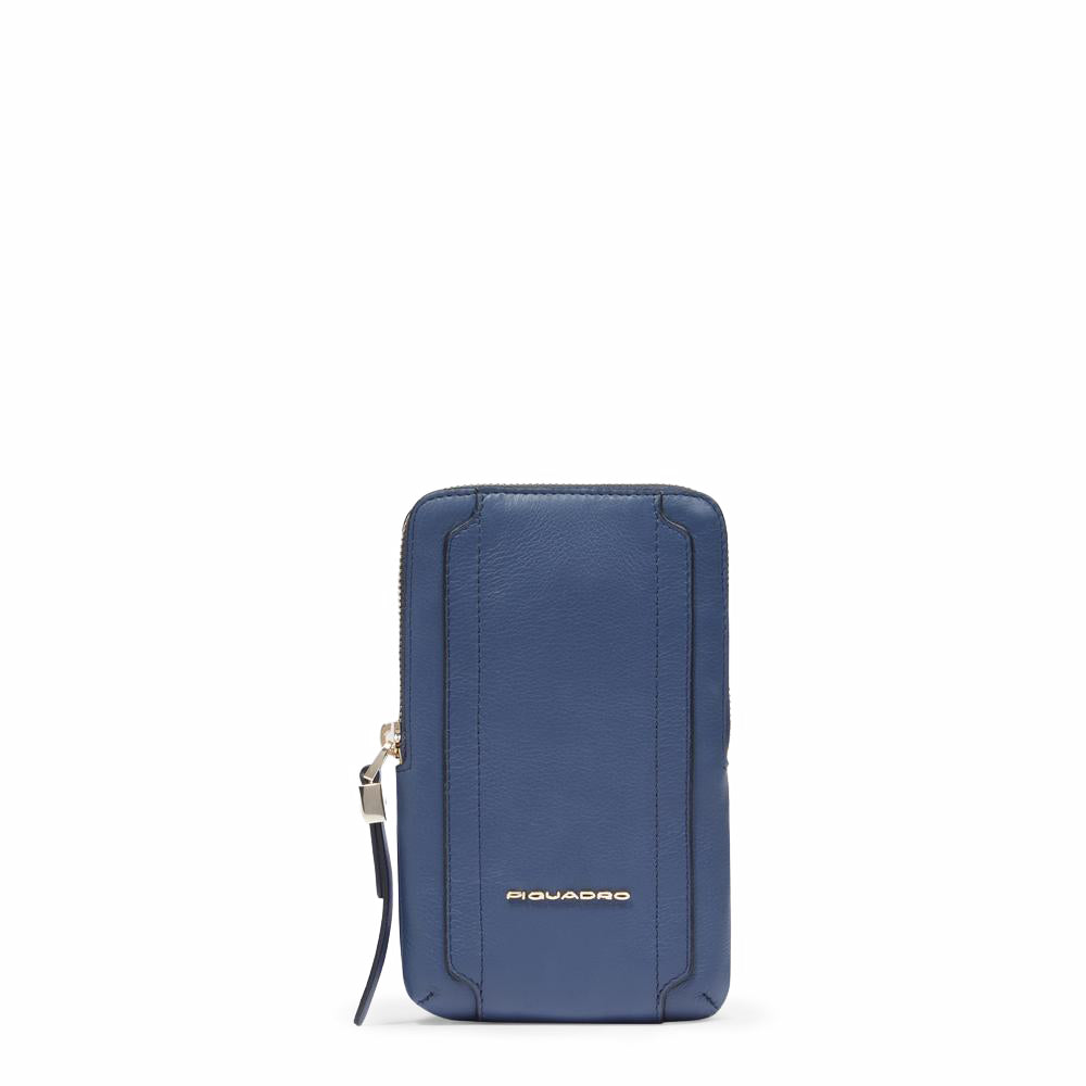 Piquadro Connequ Handytasche Leder RFID N Umhänge