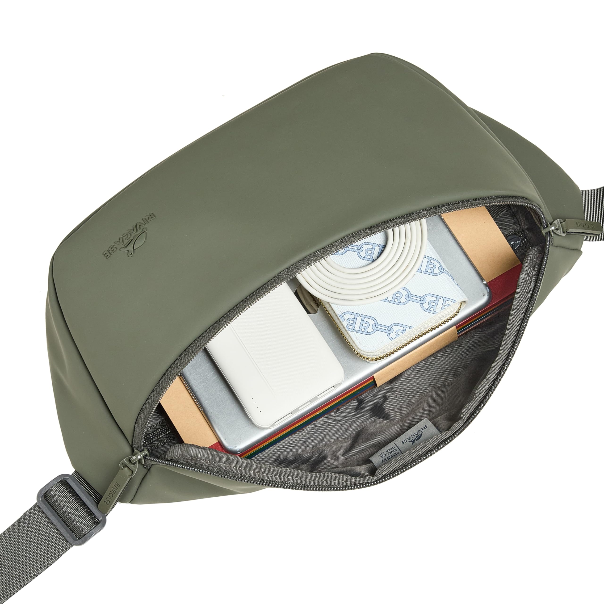 RIVACASE Biscayne 7814 Bauchtasche L oliv wasserdicht