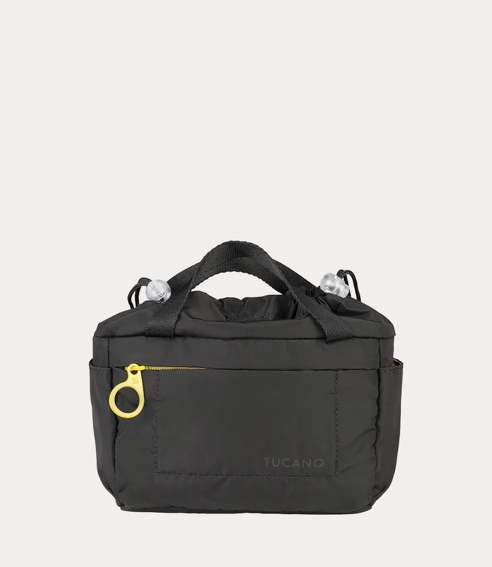Tucano MIA Bag Organizer Tascheneinsatz Nero recycelt