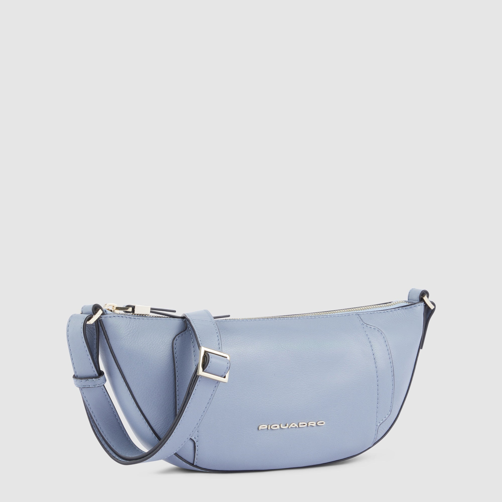 Piquadro Circle Bauchtasche Leder Damen Schwarz