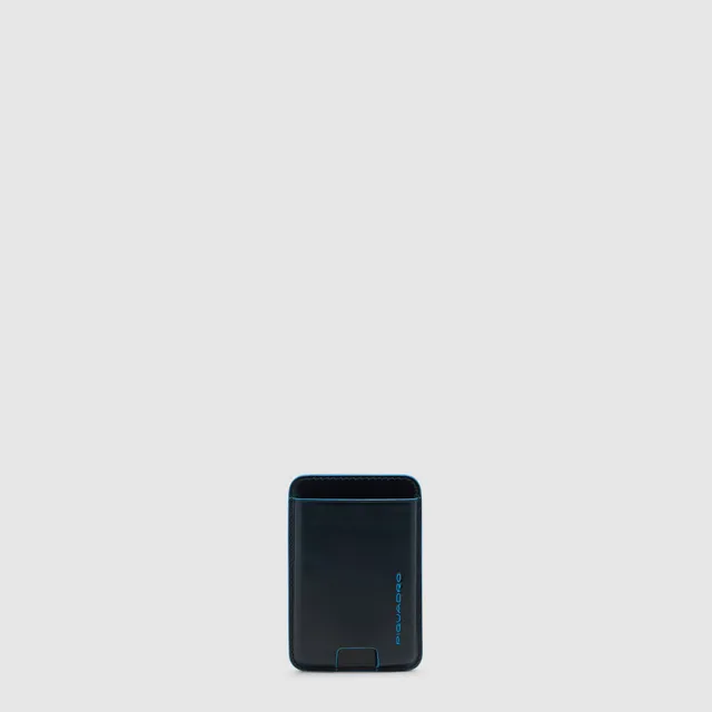 Piquadro BagMotic MagSafe Kartenetui Leder Blau