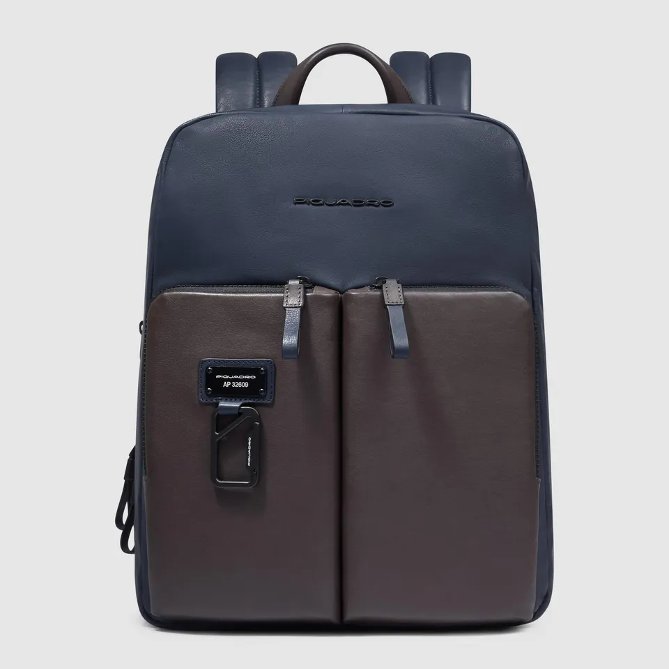 Piquadro Rover Laptop-Rucksack 14 Zoll erweiterbar
