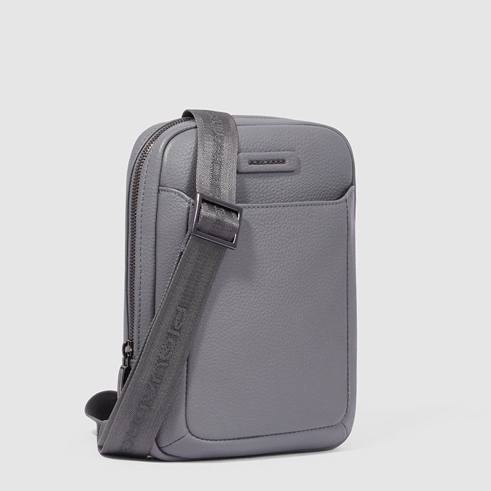 Piquadro Urban Umhängetasche Herren schwarz Leder