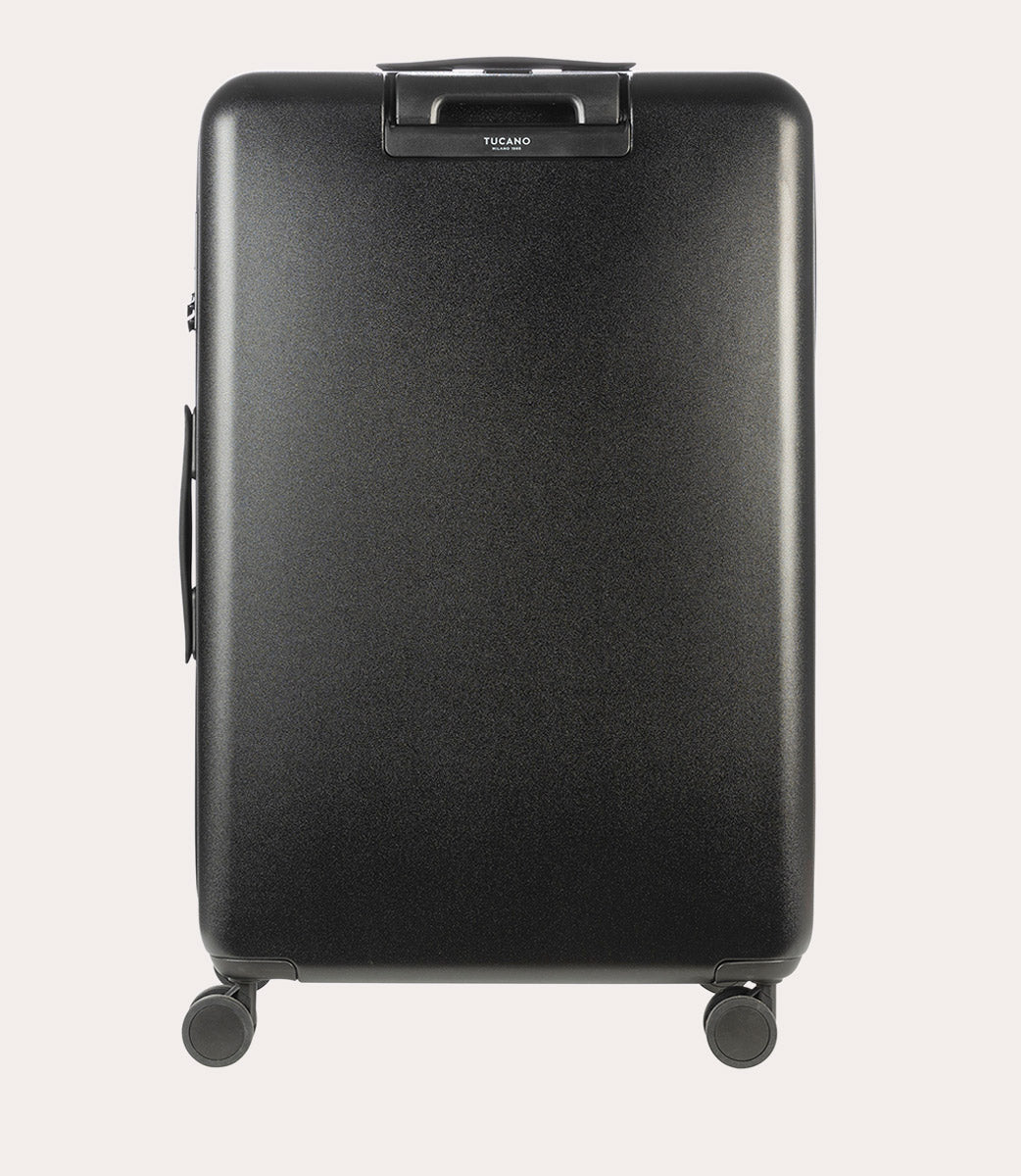 Tucano Ted Koffer 102L Polycarbonat Schwarz TSA