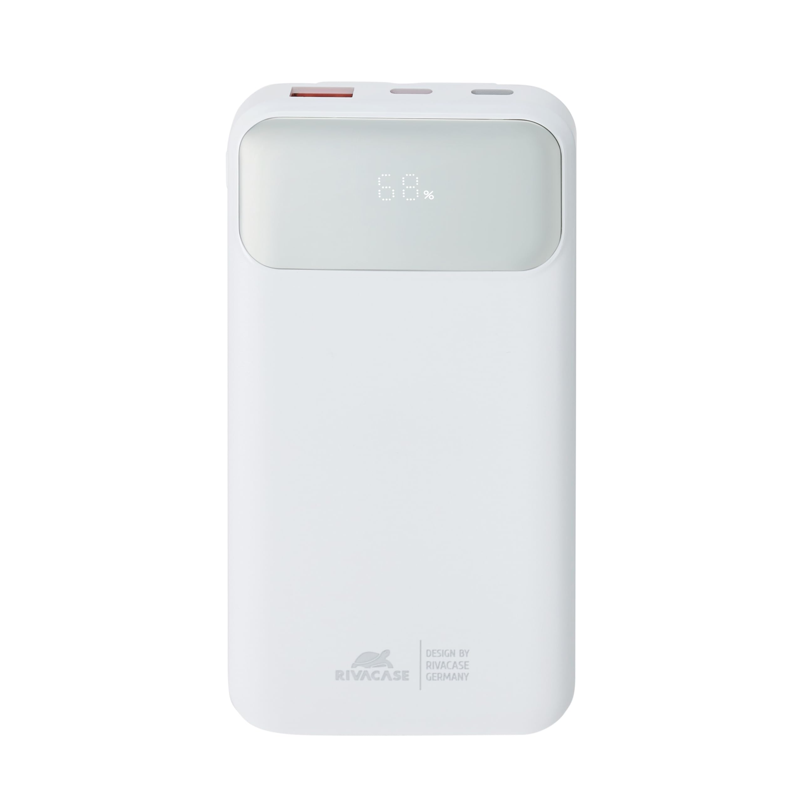 RIVACASE RIVAPOWER VA2211 Powerbank 10000 mAh Weiß Kabel