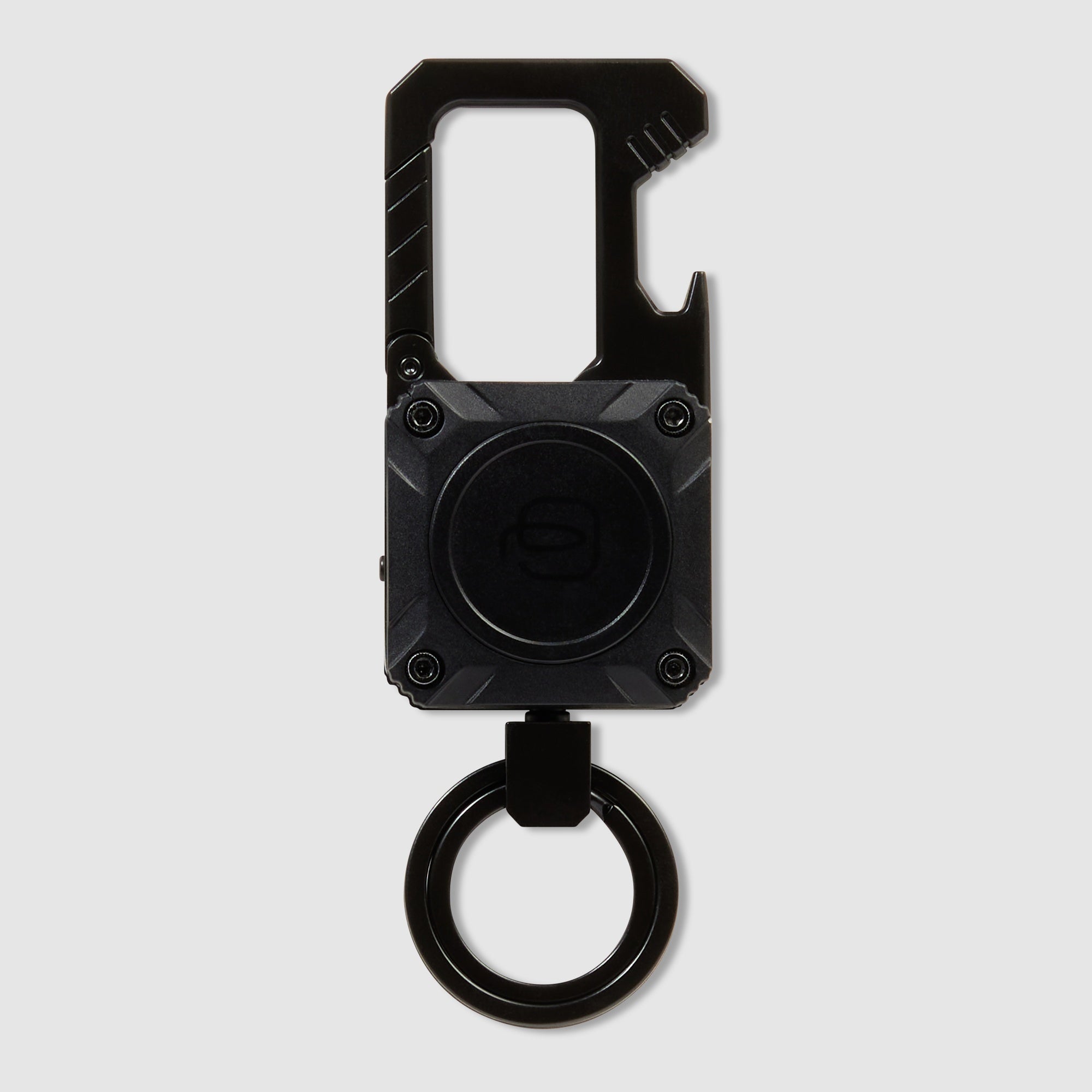 Piquadro Connequ Schlüsselanhänger Metall Schwarz Tracker