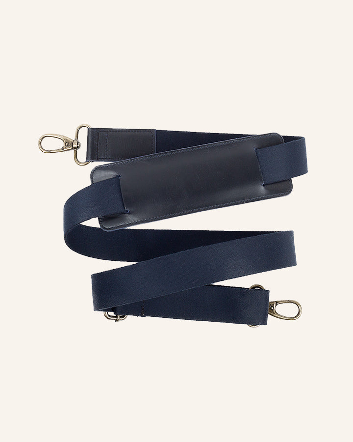 Buckle & Seam Canvas Schulterriemen Taschenriemen Braun 140cm