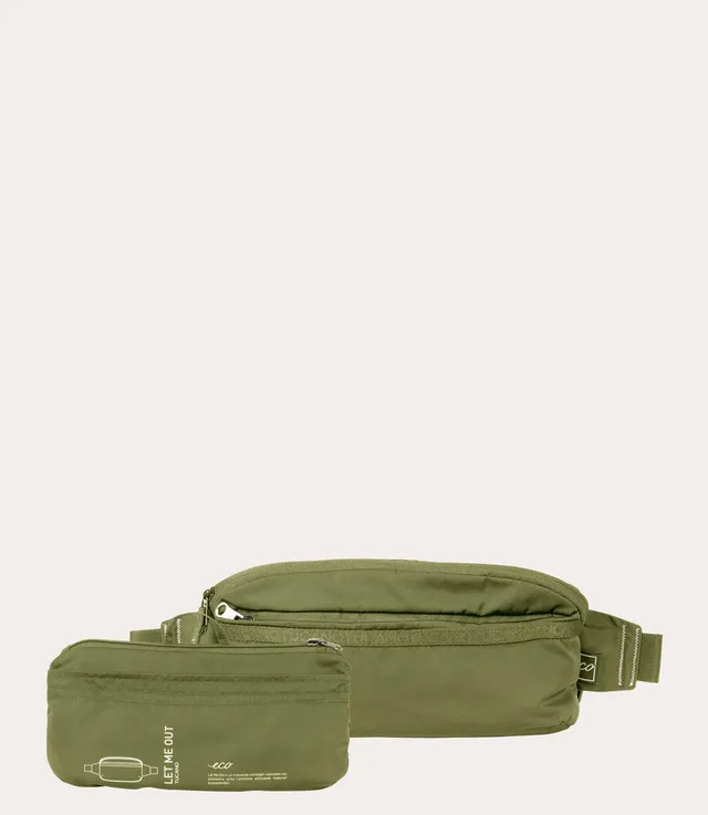 Tucano Let Me Out Umhängetasche Oliv Faltbar Crossbody