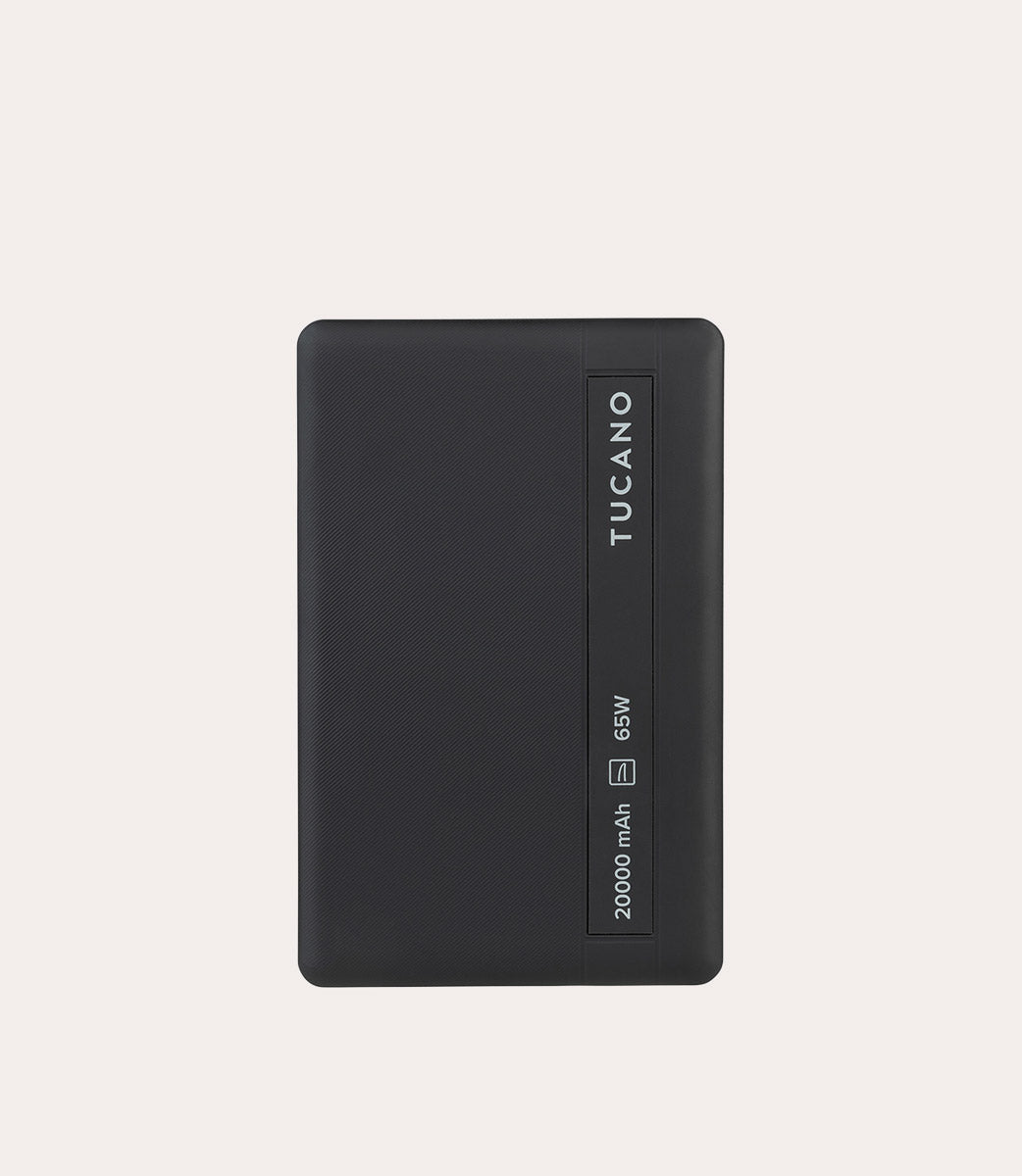 Tucano Powerbank 65W 20000mAh Laptop USB-C Schwarz