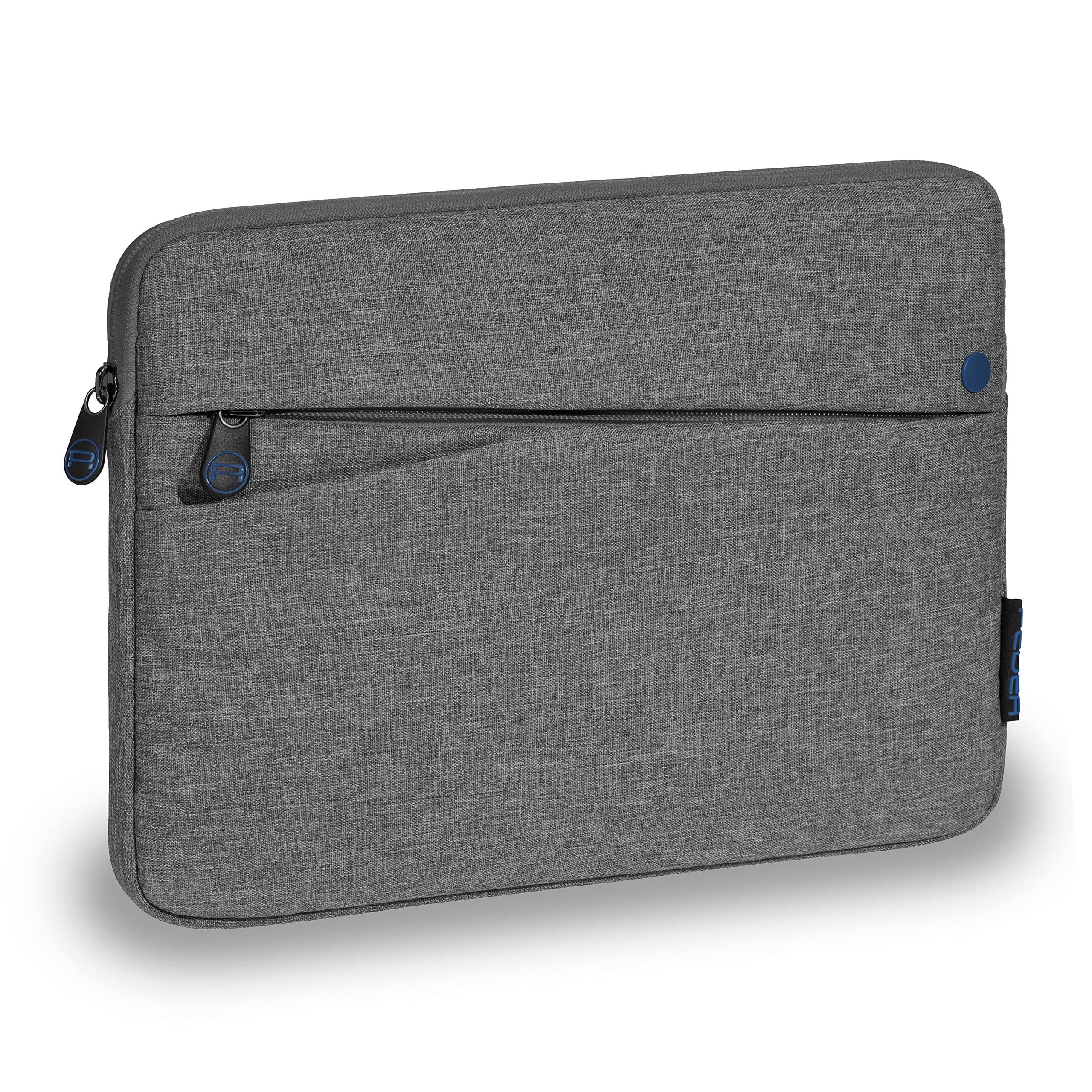 Pedea Tablet 9-11 Zoll Tasche Sleeve grau mit Zubehörfach