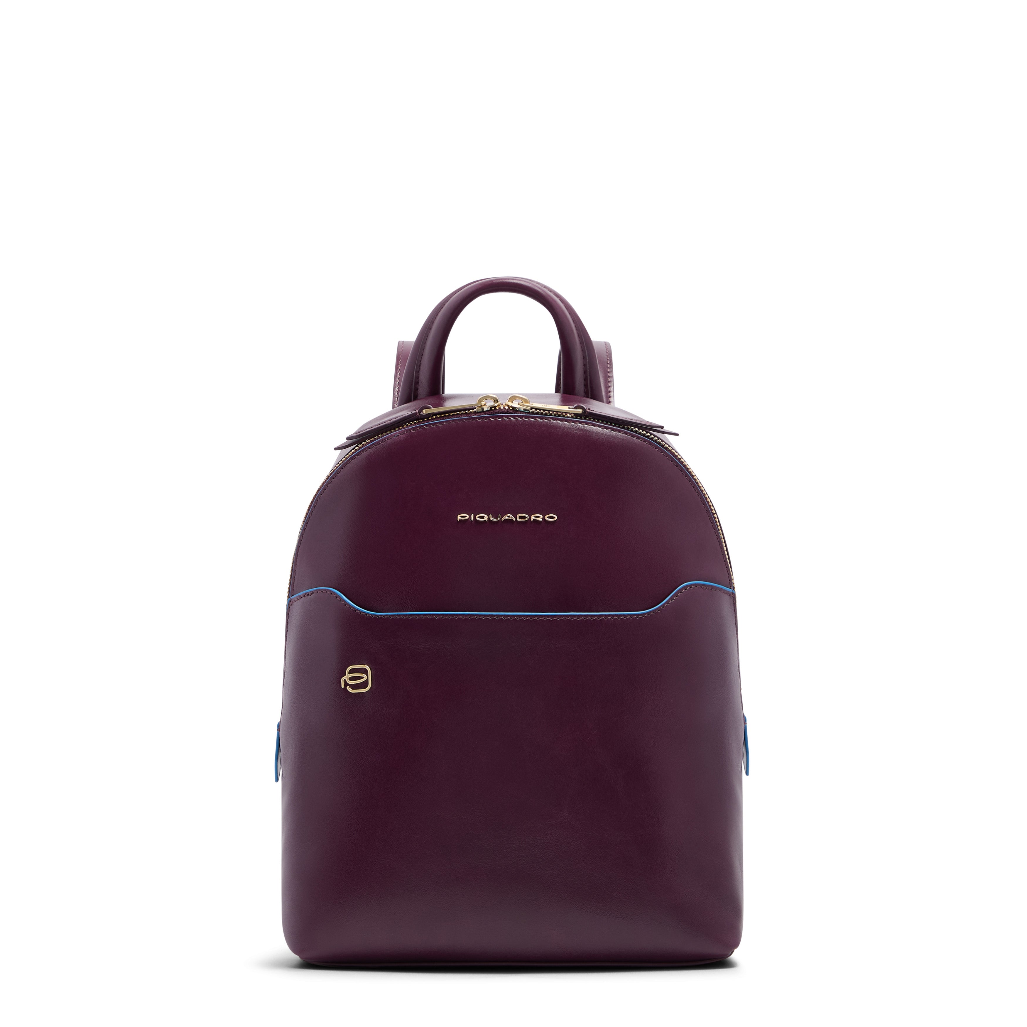 Piquadro Lyra Mini-Rucksack Damen Leder Schwarz iPad mini