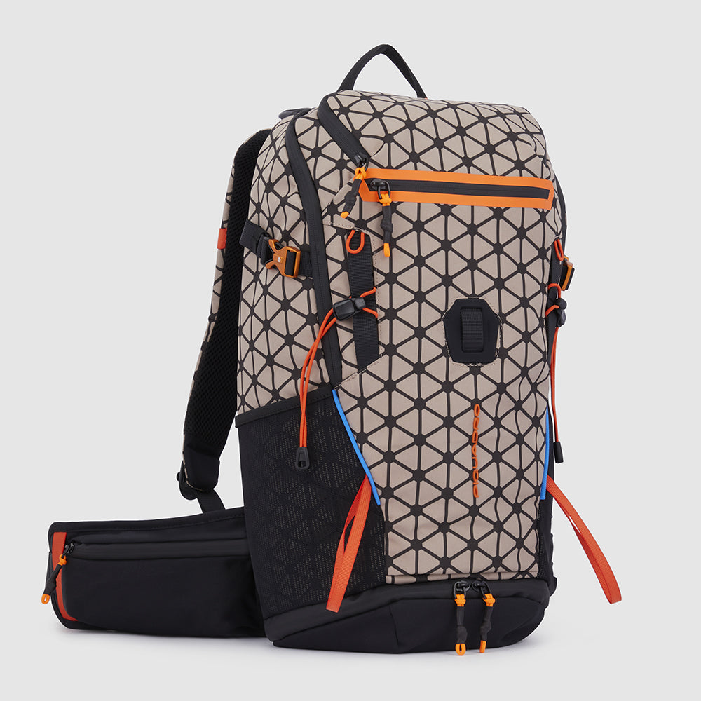 Piquadro Corner 2.0 Rucksack Braun Polyester Laptop