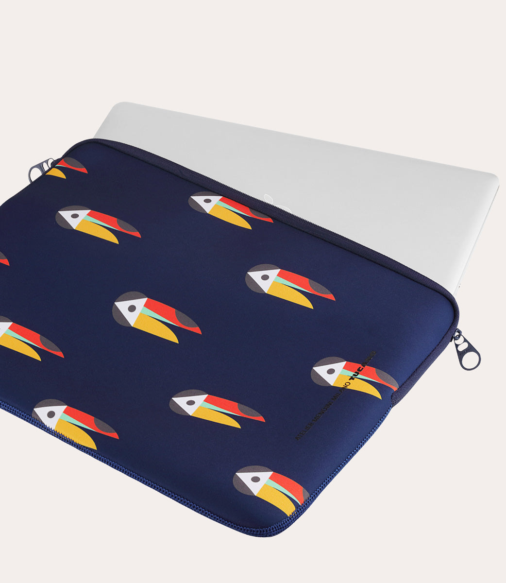 Tucano Shake 13 Zoll Laptop Hülle Blau Neopren