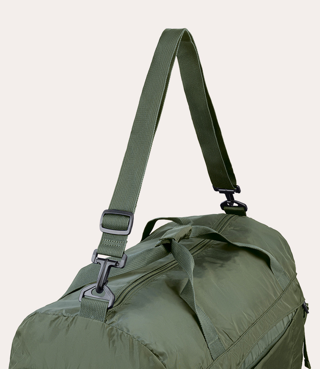 Tucano Compatto Eco Duffle Reisetasche Blau faltbar Nylon