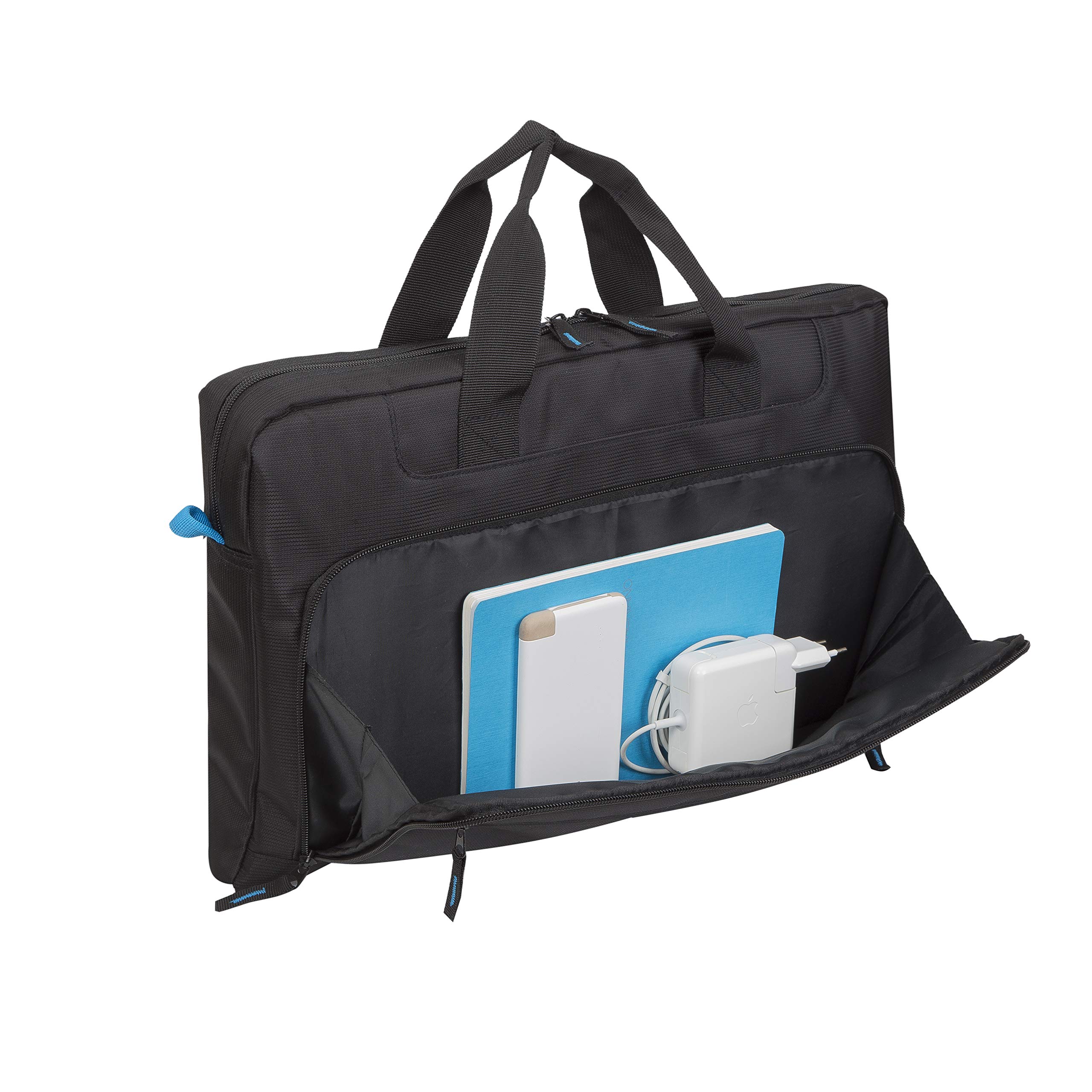 Rivacase Central Laptoptasche 17,3 Zoll schwarz gepolstert