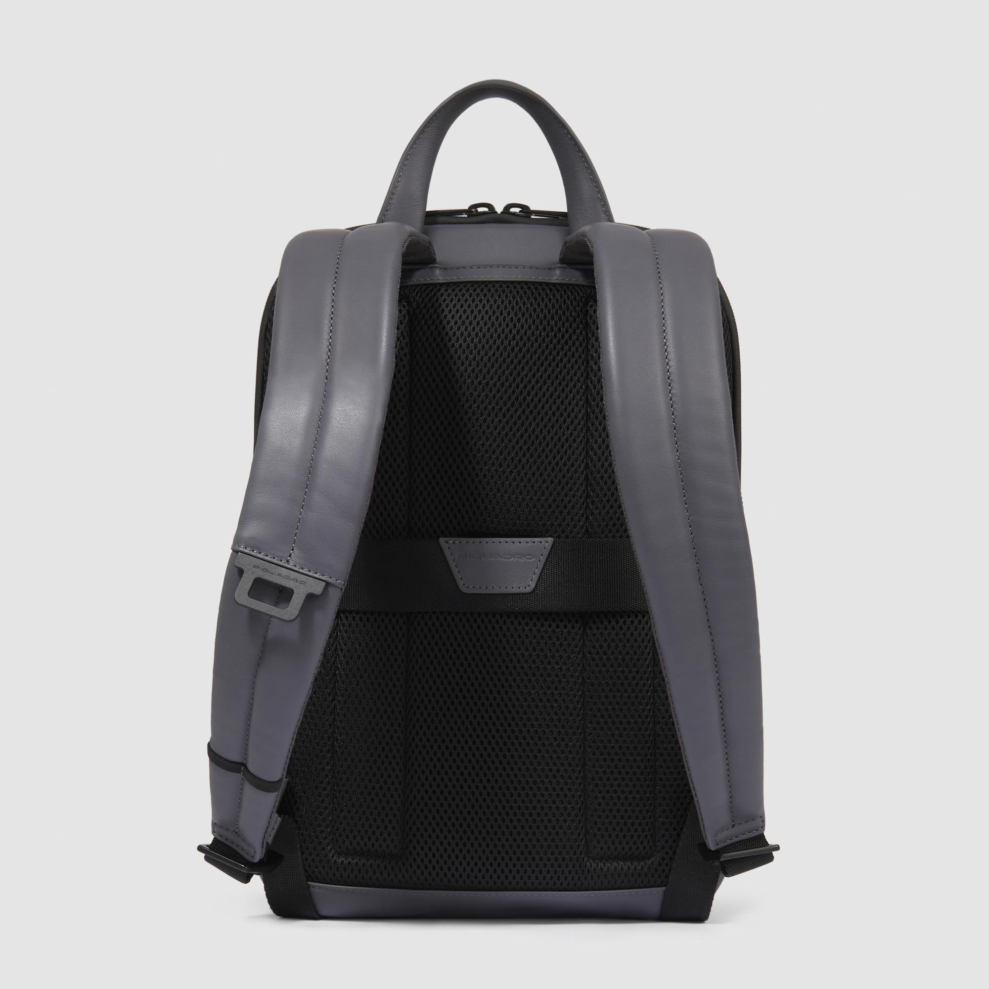 Piquadro Black Square Rucksack 14 Zoll Laptop schwarz