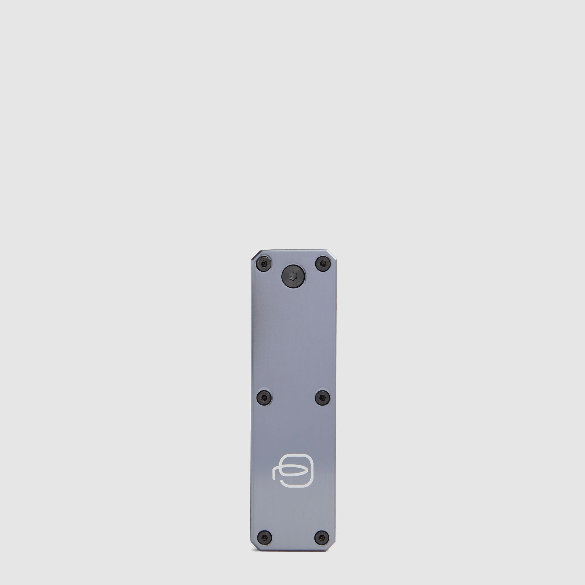 Piquadro Connequ Schlüsselanhänger Leder Blau mit Tracker