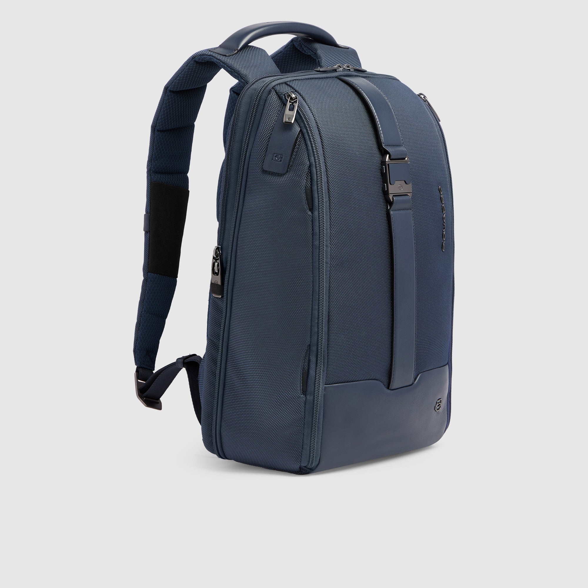 Piquadro Rover Rucksack 14 Zoll Modular Schwarz USB