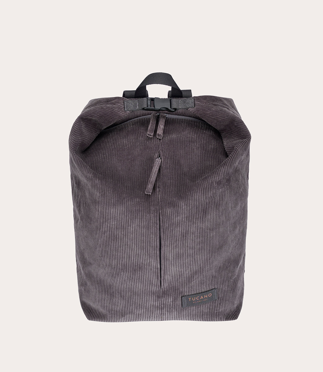Tucano Carry Cord-Rucksack Grün Samt Recycling