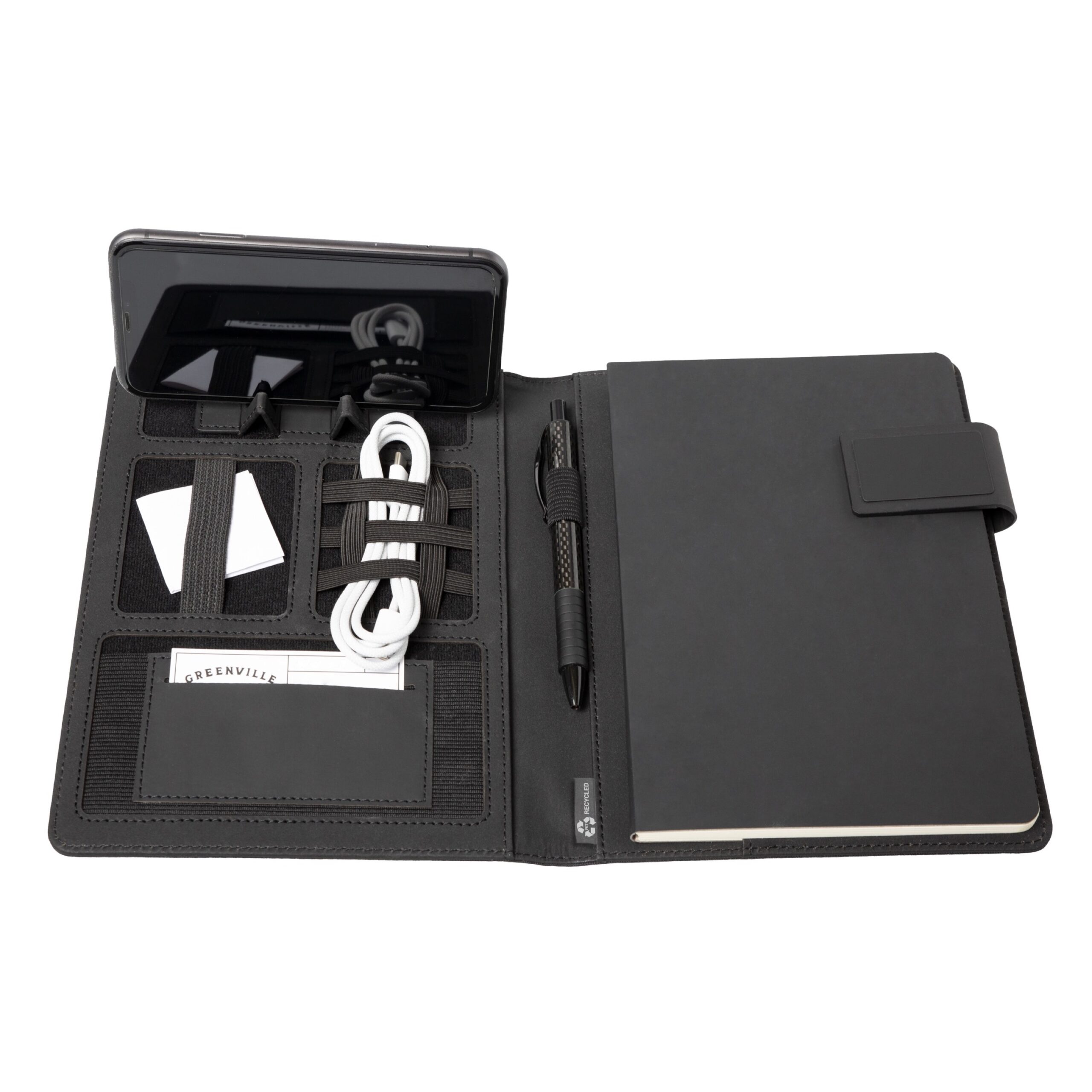 Lightpak Belize A5 Schreibmappe RPET anthrazit