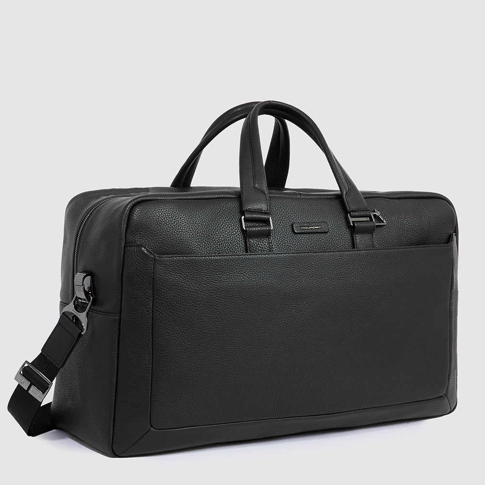 Piquadro Rover Reisetasche Herren schwarz Leder