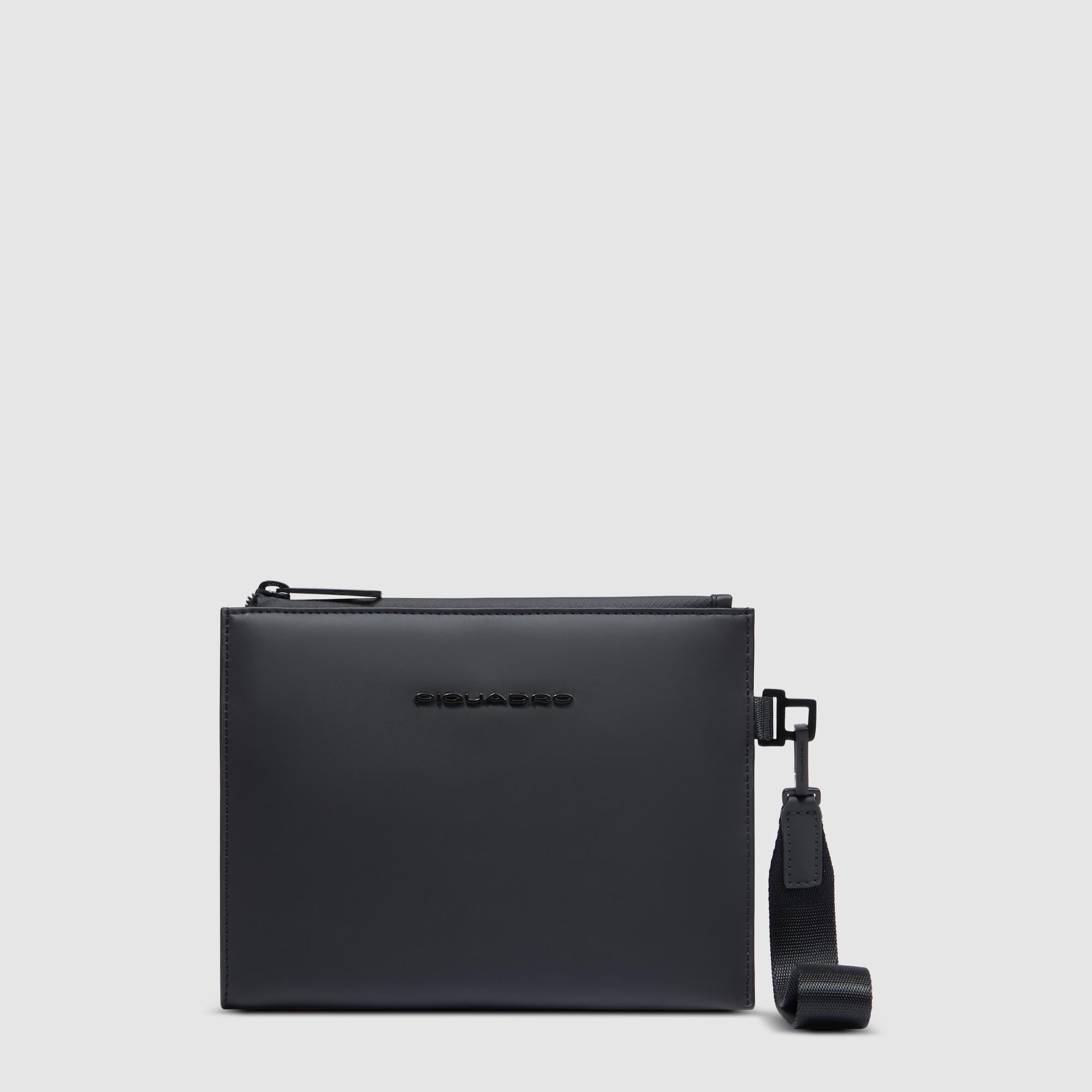 Piquadro Corner 2.0 Pochette klein wasserabweisend Stoff