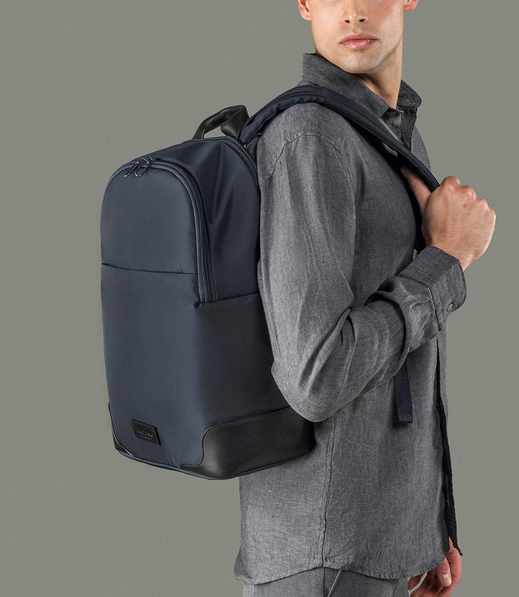 Tucano Fine Double 15,6 Zoll Rucksack Schwarz Business
