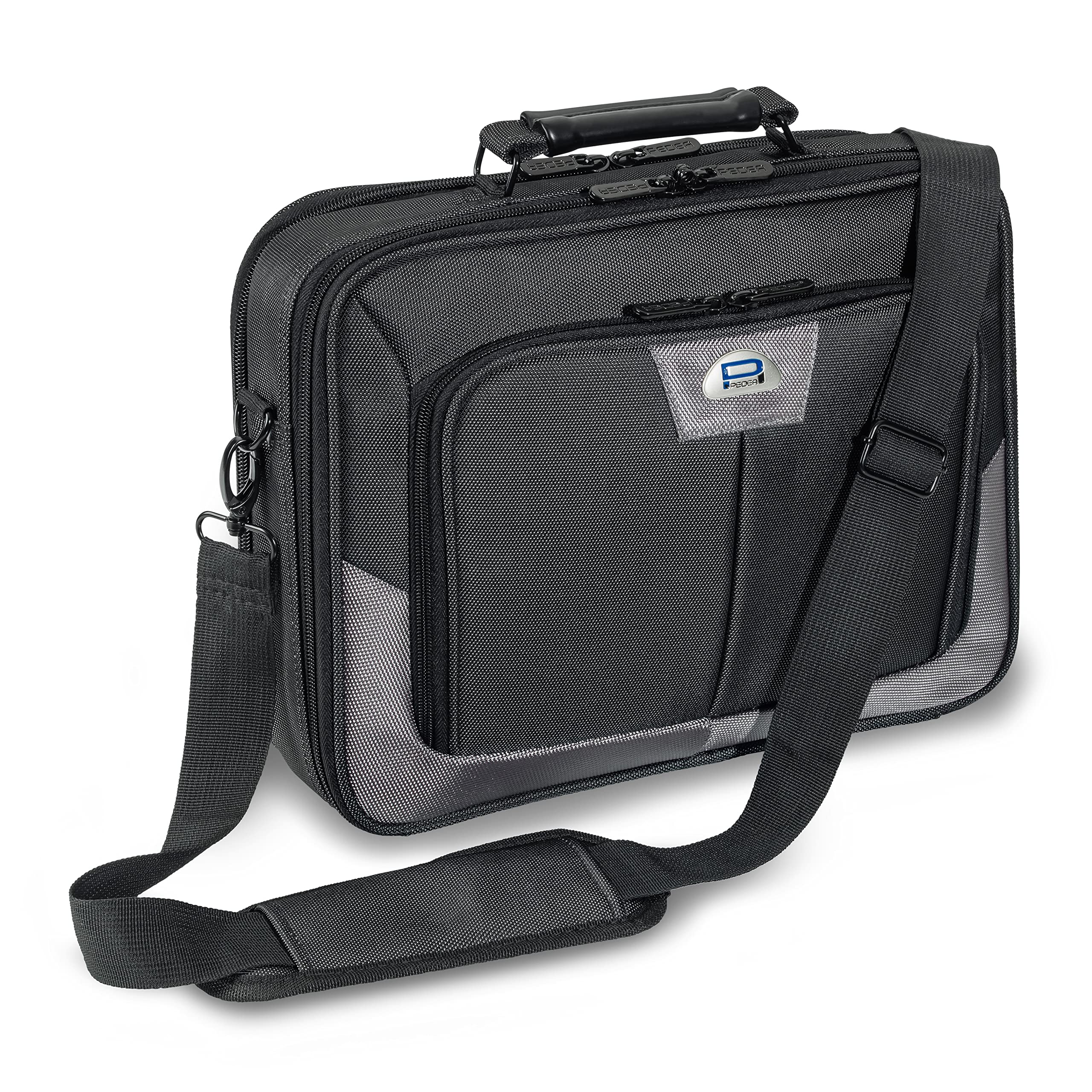 Pedea Premium Laptoptasche 15,6 Zoll Grau gepolstert