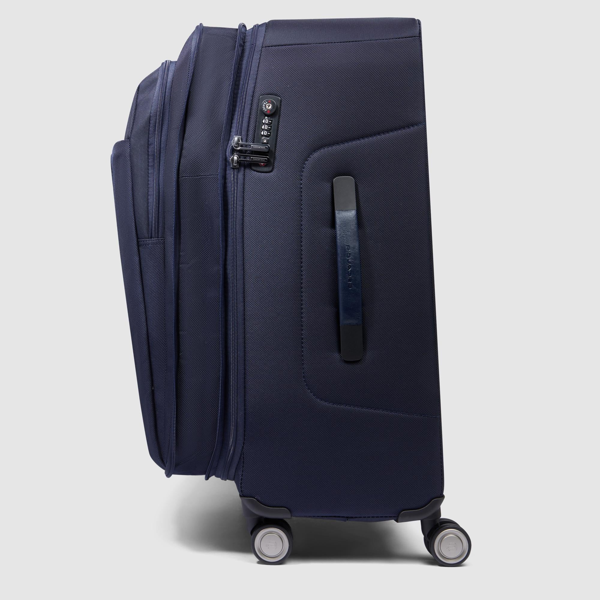Piquadro PQLM Trolley M 4 Rollen erweiterbar Handgepäck