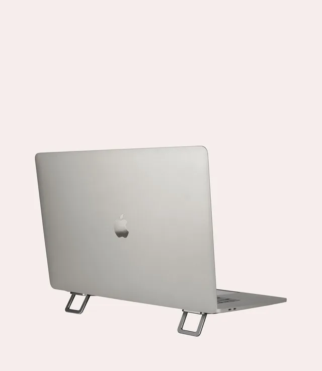Tucano Mini Laptopständer Aluminium dunkelgrau 2er Set